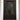 double iron door with decorative grille and square top round inside
