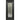 single door with matte black frame and beautiful scrollwork