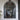 iron entrance french single door with arched transom and sidelights