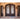 double door with two sidelights and kickplate