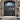 double iron door with two sidelights and transom