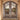 GID fancy wrought iron large size double door with clear glass