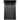 single door with square top and matte black frame