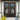 double iron door with square top and kickplate