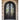 GID iron thermal break double entrance door with bug proof screen
