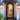 single door with clear glass and round top