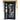 popular iron french single door with single sidelight and dual-pane glass
