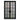 iron entrance french double door with square top and frosted glass