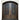 double iron door with retro style and kickplate
