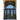 double iron door with two sidelights and huge transom