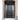 GID full panel iron single entry door with transom and two sidelights