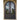 double iron door with clear glass and round top